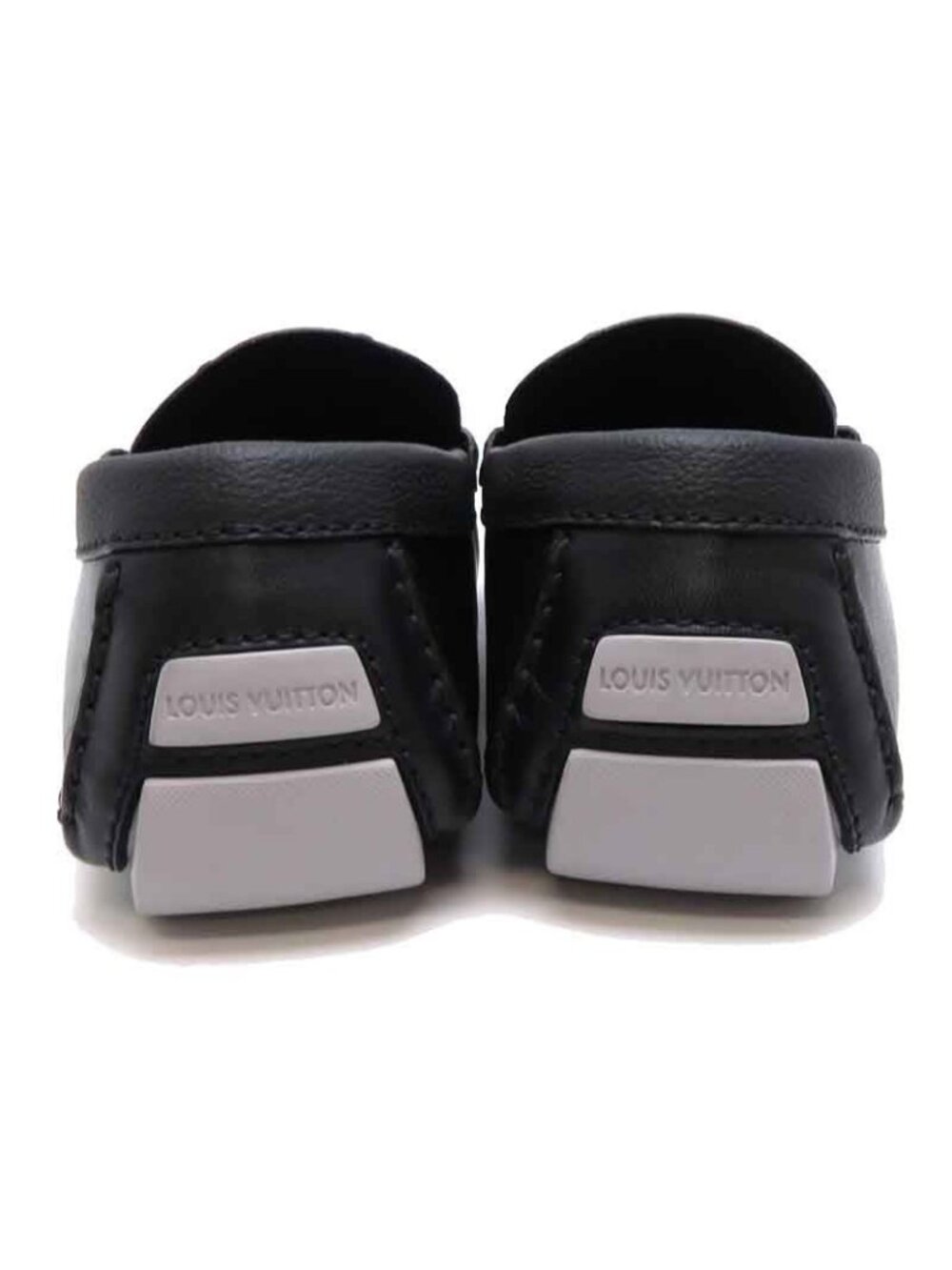 Louis Vuitton Monte Carlo Line Size 26.5 Black Loafers - Picture 3 of 9